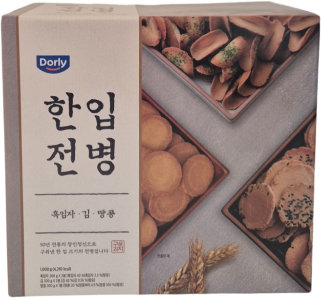 돌리 한입전병 믹스, 1kg, 1개