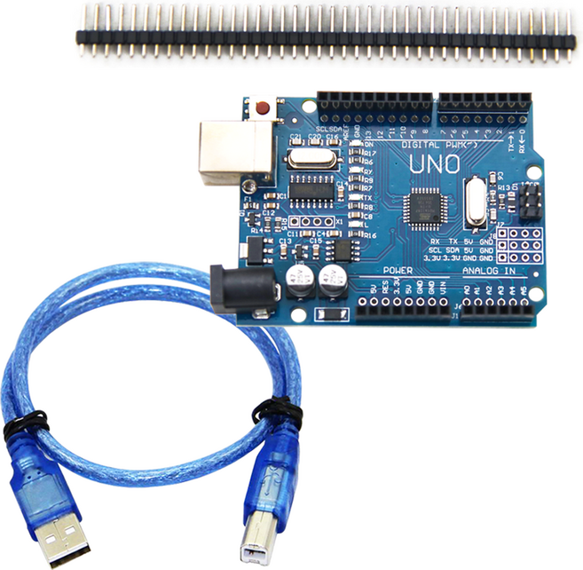 아두이노 우노 R3 CH340 호환 보드(USB 케이블 포함), Ard-1