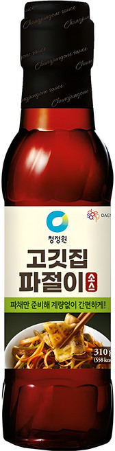 청정원 고깃집 파절이 소스, 310g, 1개