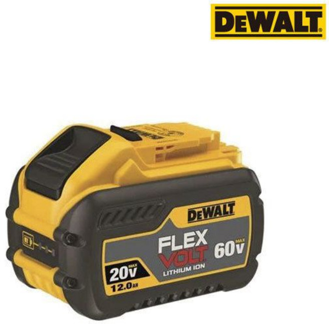 디월트 DCB612 / 60V 4.0Ah 20V 12Ah FLEXVOLT 프리미엄 배터리, 1개