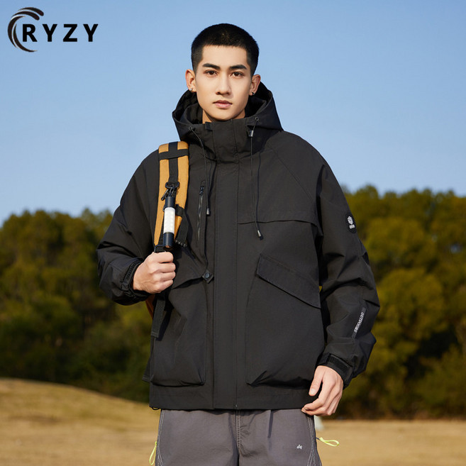 RYZY 防風單衝外套 男女款 吸濕透氣登山外套