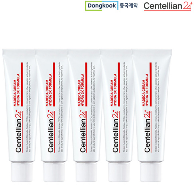 센텔리안24 마데카 크림 하이드라 3X 포뮬러, 50ml, 5개
