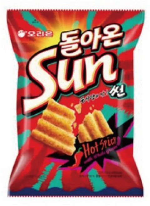 오리온 썬 오리지날, 135g, 9개