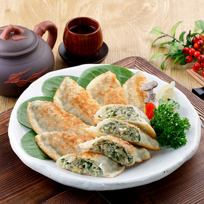 스마일유통 맛있는 철판고기왕만두 업소용군만두 중국집군만두, 1개, 1.4kg