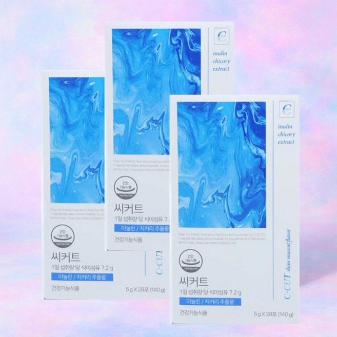 씨커트 겟비너스 효능 혈당 억제 콜레스테롤, 140g, 3개