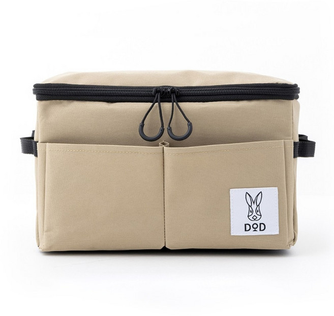 DOD 도플갱어 캠핑 수납가방 랜턴가방 베이지/카키 [당일발송], 베이지, 1개