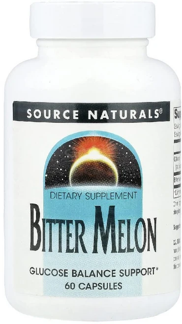 Source Naturals 여주 비터 멜론 Bitter Melon 추출물 1000mg 60캡슐, 1개 - 쿠팡