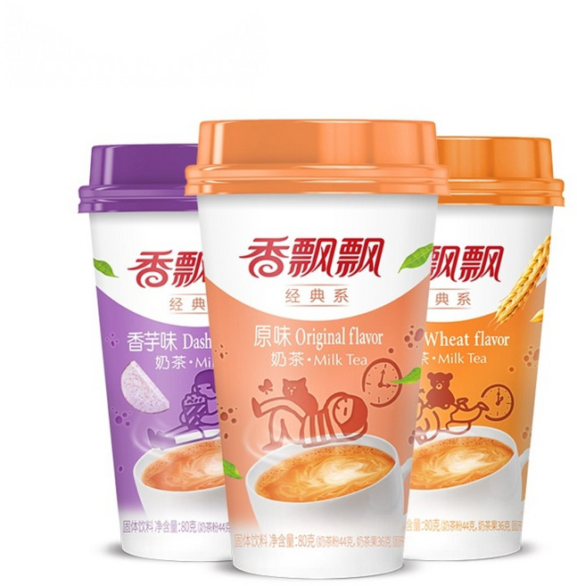 나이차 인스턴트컵 아쌈 커피 편리한 타먹는 밀크티가루 밀크티분말 믹스 중국 홍차 음료, 18입 기본6+토란6+보리6, 1개, 80g, 1개입