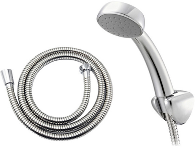 DL-S4512 샤워헤드 + 국산 황동 샤워기호스(1.5M) 샤워기헤드 호스 세트, 1개