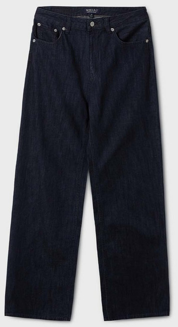 [후아유] 여성 경랑 와이드 데님팬츠(청바지) / WHTJF2411F