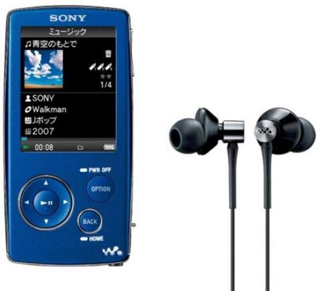 SONY 워크맨 A 시리즈 비디오 대응 2GB 바이올렛 NW-A805 V