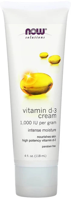 NOW Foods 비타민 D-3 크림 1000IU 118ml(4fl oz), NOWFoods비타민D3크림1000IU118ml4flo, 1개, 118ml - 쿠팡