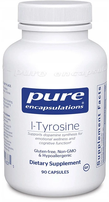 Pure Encapsulations l-Tyrosine 퓨어 인캡슐레이션 L-타이로신 90캡슐, 1개, 90정 - 쿠팡