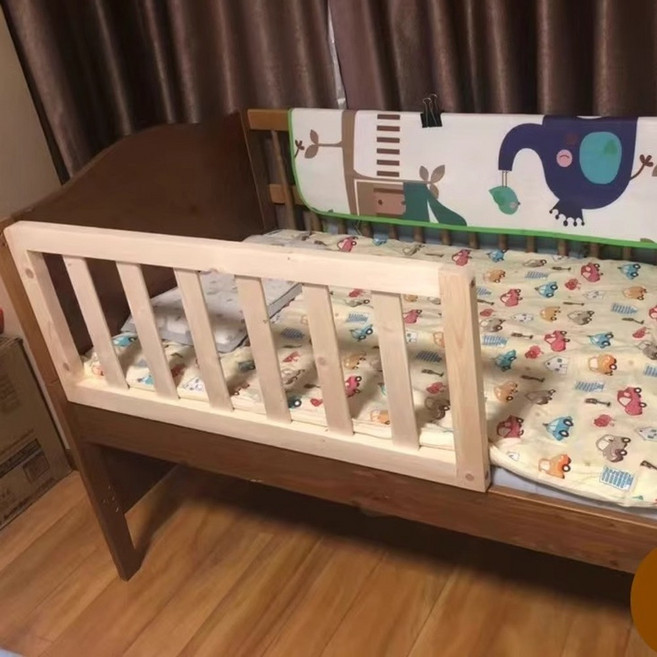 침대 안전바 원목 사이드 낙상방지 가드레일 칸막이 보호대 2층 사이드바, 120x38x두께2.3
