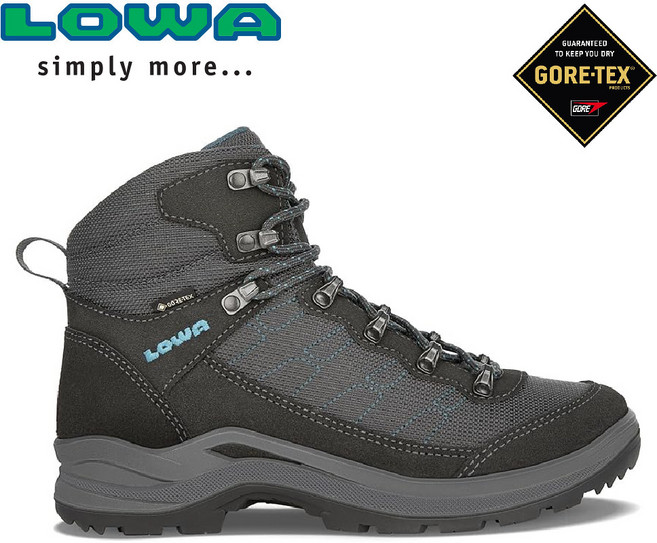 【LOWA 德國 女 中筒多功能健行鞋TAURUS PRO GTX《深灰》】LW320525/軍靴/中筒軍用鞋