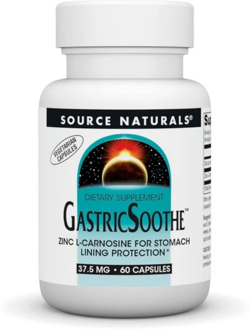 소스내츄럴스 Source Naturals GastricSoothe Zinc L Carnosine* - 60 Veggie Caps, 1개, 60정 - 쿠팡