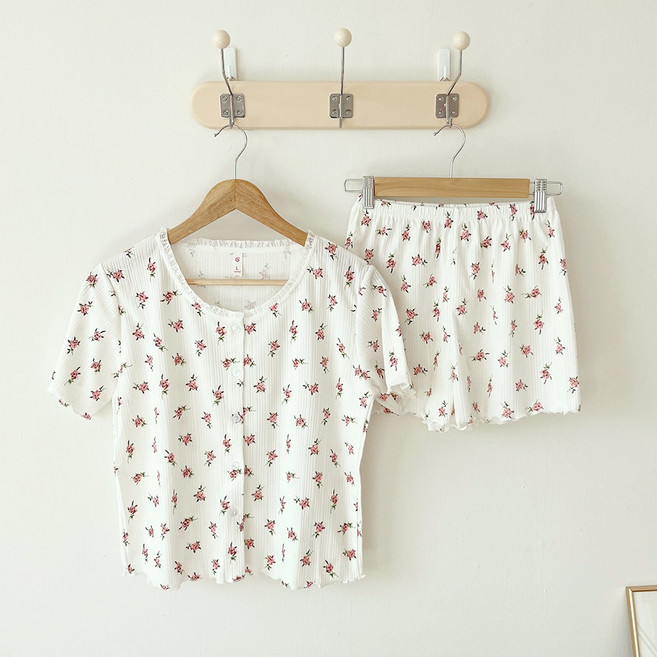 엘라운지 러블리 소녀감성 투피스 파자마 세트