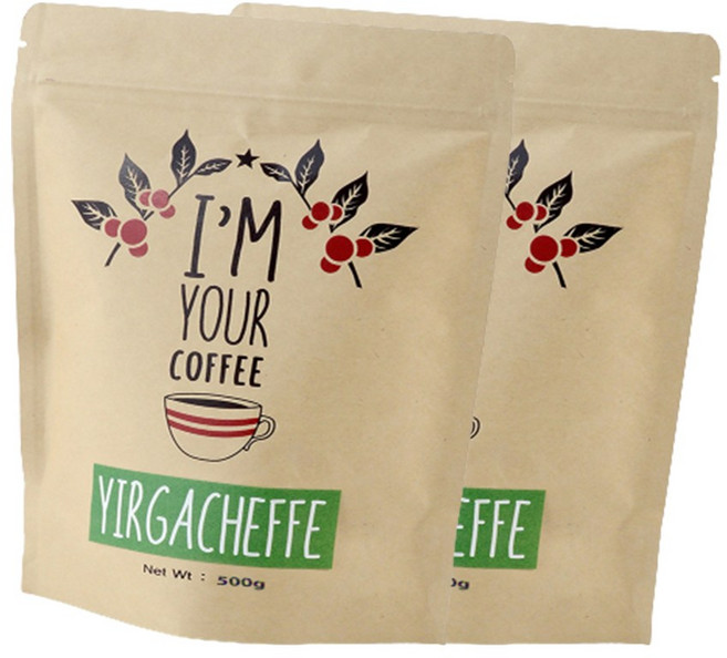 아임유어커피 예가체프 G2, 1개, 1kg, 홀빈(분쇄안함)