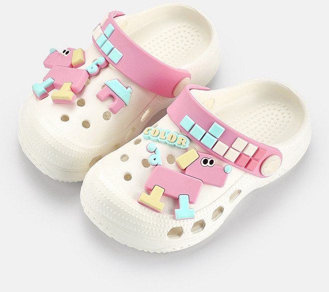 달콩슈 아동용 EVA 샌들 슬리퍼 블록형 강아지 남아 여아 DKE135