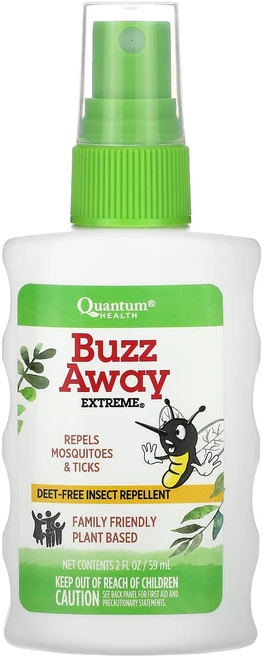 Quantum Health Bizz A웨이 익스트림 디트 무함유 벌레 퇴치제 59ml(2fl oz), QuantumHealthBizzA웨이익스트림디트무함유벌, 1개, 59ml - 쿠팡