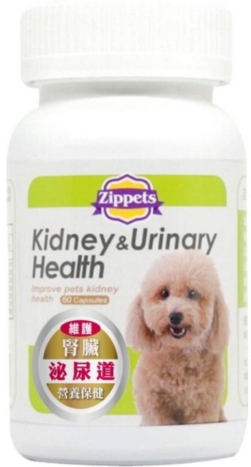 Zippets 吉沛思 犬用複合腎臟及泌尿保健膠囊, 1罐