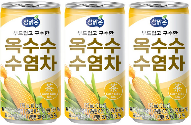 대일 참맑은 옥수수수염차, 175ml, 20개