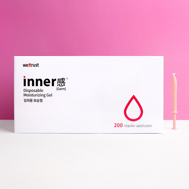 웨트러스트 이너감 모이스처라이징 일회용 보습젤, 200개, 1.7g