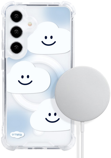 갤럭시S24플러스 전용 디자인 맥세이프 마그네틱 에어룸 변색방지 폰케이스