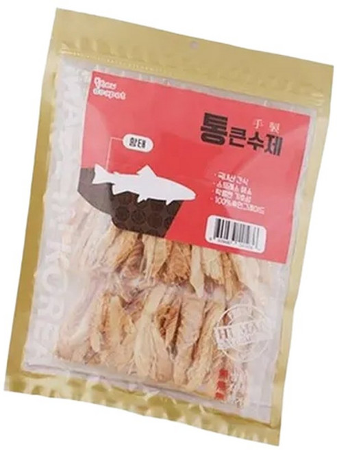 무지스토어 황태 수제간식 180G 강아지수제간식 애견간식 개수제간식, 1개