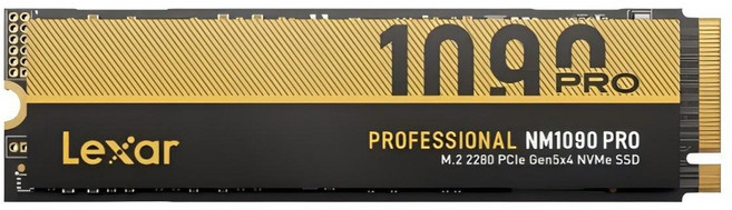 렉사 프로페셔녈 NM1090 프로 M.2 2280 PCle 젠5x4 NVMe SSD, 1TB, NM1090 PRO