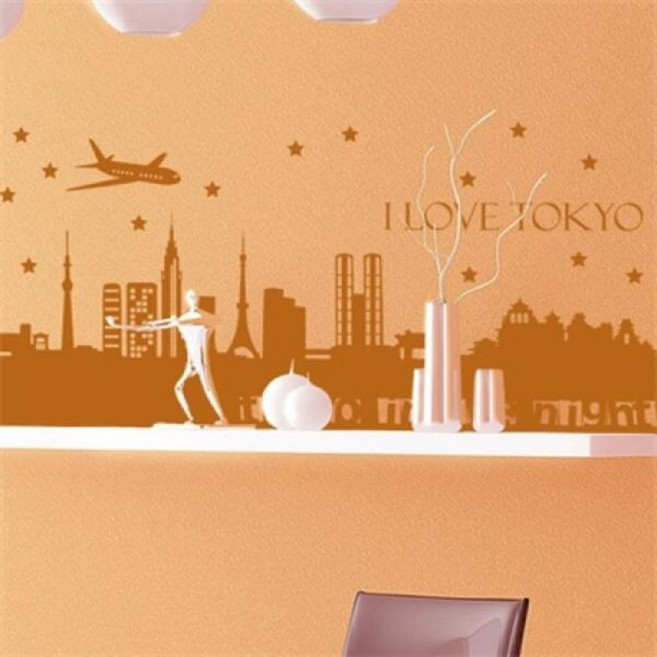 아트박스/꾸밈 pp087-도쿄의야경 tokyo in the night (소형), 올리브그린