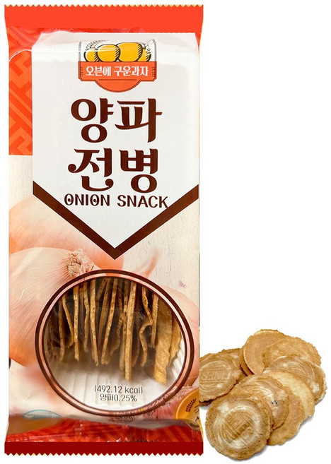 오븐에 구운 과자양파전병, 105g, 12개