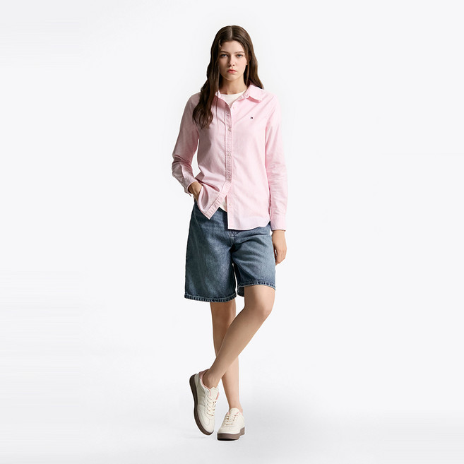 타미힐피거 옥스포드 스트라이프 셔츠 (T22F6WSH030WT204J)