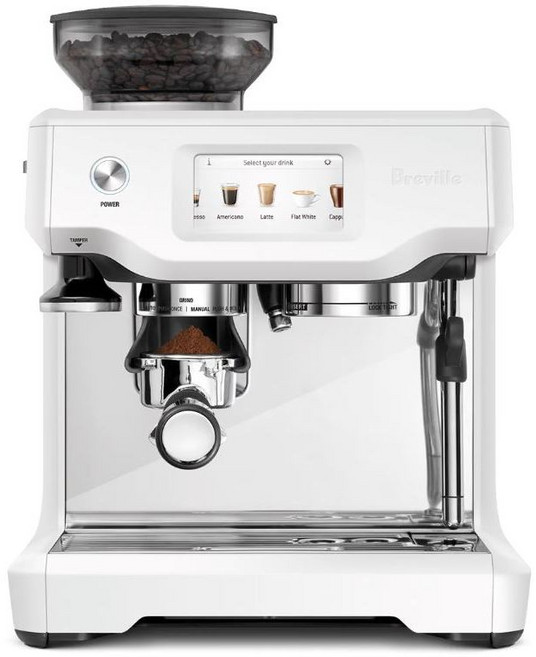 Breville BES880 咖啡機 - 台灣保固110V, 白色, 白色