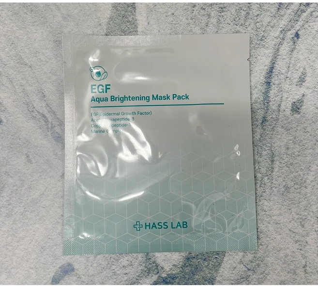 하스랩 EGF 이지에프 펩타이드 물광 마스크팩 20장, 20개입, 1개 - 쿠팡