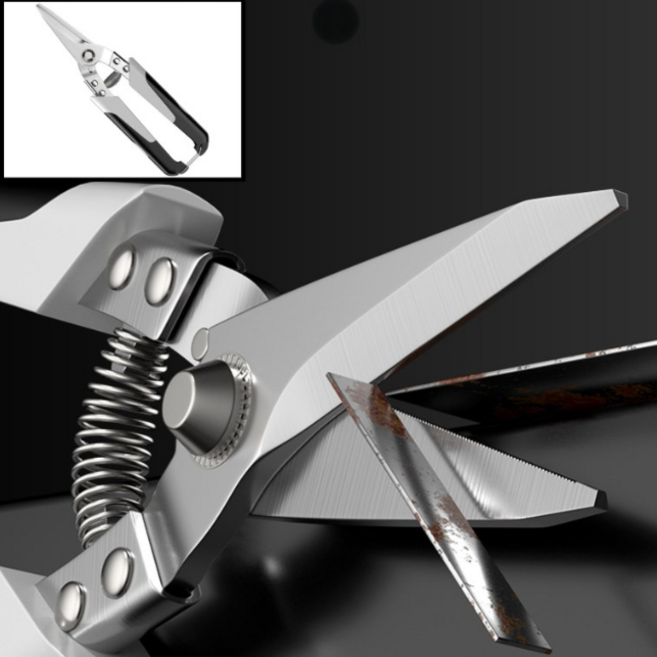 라워스 초고강도 다용도 철판 가위, 1개