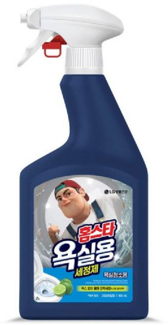 엘지 홈스타 욕실용 세정제 라임바질향, 900ml, 1개