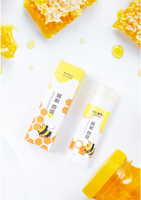 재주좋아 립밤 고보습 데일리 립케어, 4개, 4.8g, 벌꿀