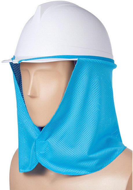 햇빛가리개 안전모용 원터치부착 2개의 클립 신형, 1개