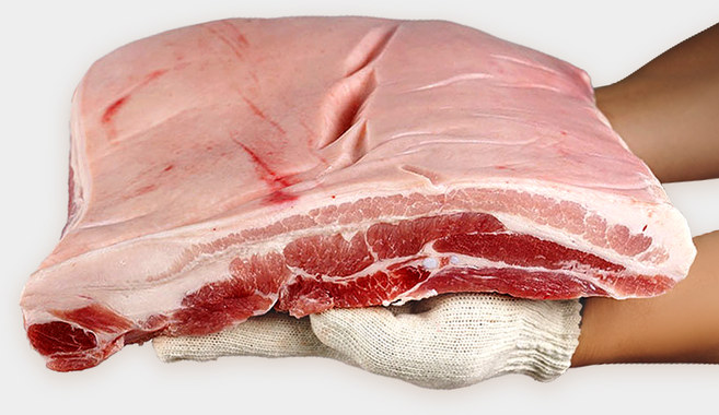 고기생각 국내산 한돈 껍질 있는 통오겹살 냉장 1kg 미박 삼겹살 오겹살 원육, 오겹살 B 부분, 1개