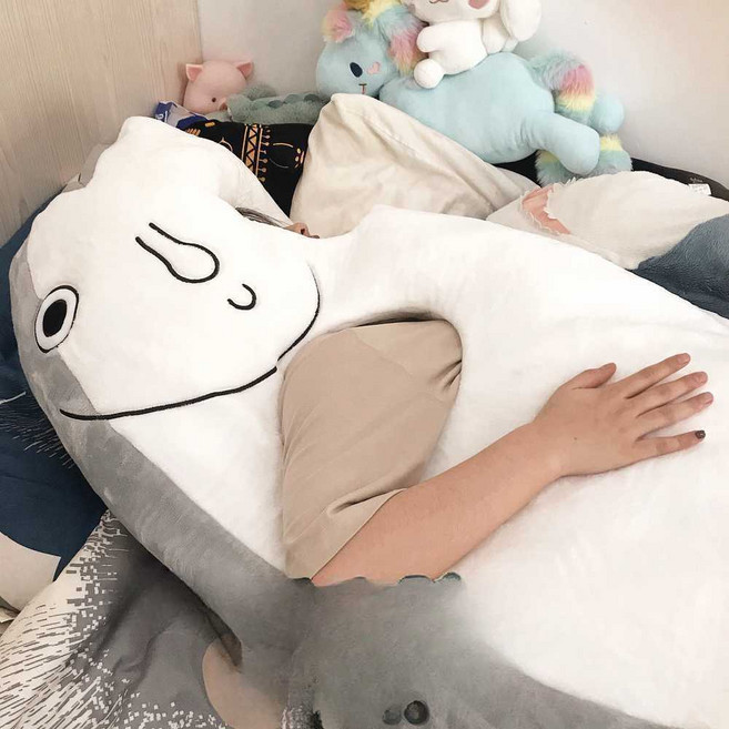 웃긴 잠옷 귀여운 파자마 전신 물고기