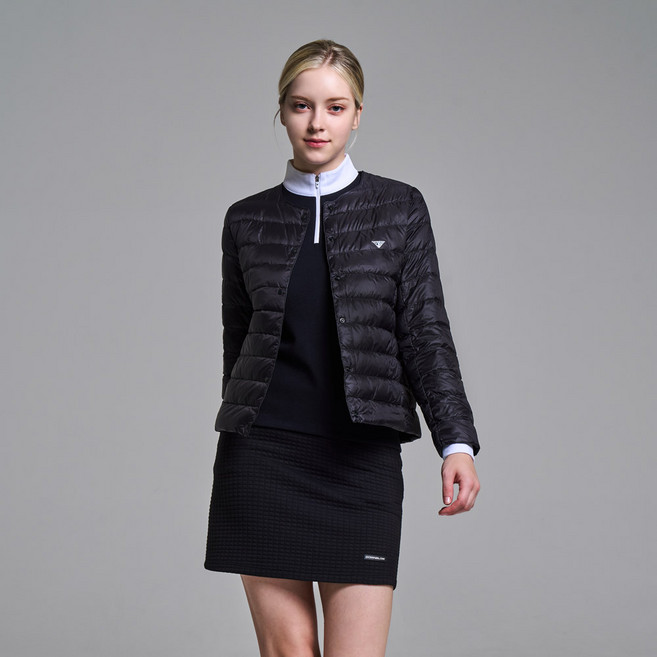 다운블로우 여성 스포츠 덕다운 투웨이 경량 패딩 자켓 DBC 1909