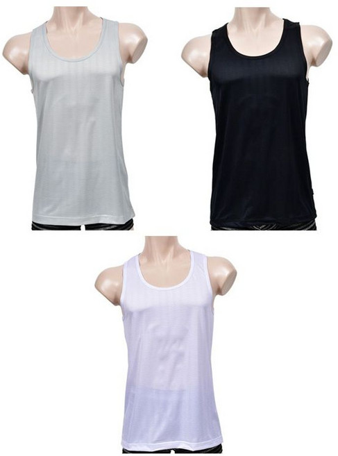 베이직 매쉬 남성 런닝-110까지 가벼운착용감 단정한 jus*493NS