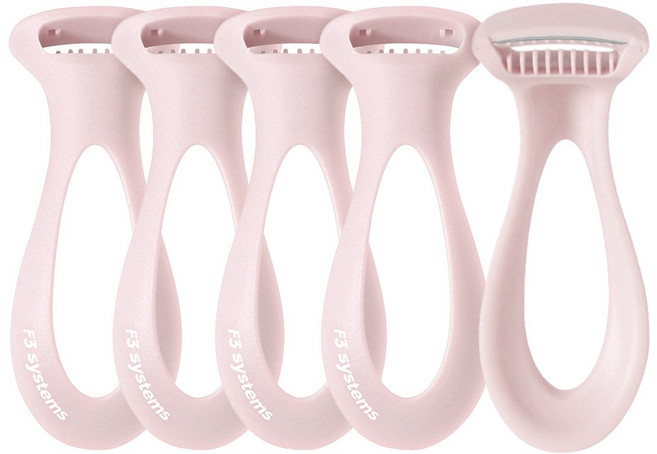 에프쓰리시스템즈 세이프티 각질 면도기 풋파일, 5개