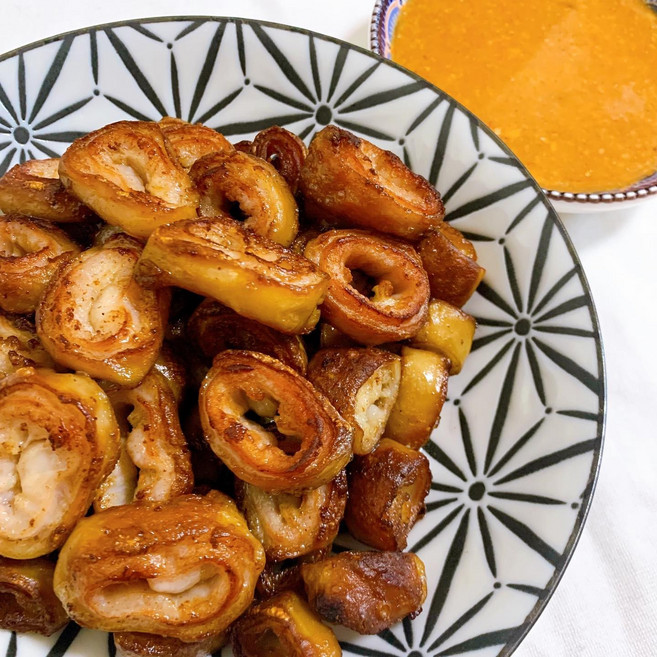 가오니 삶은막창 특제육수로 삶아낸 부드러운 식감의 막창, 6개, 400g