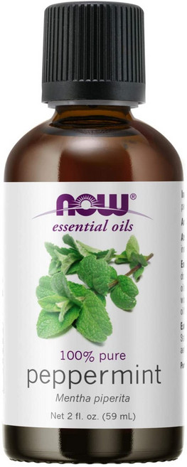 NOW Foods 나우 에센셜오일 100% 퓨어 페퍼민트 Essential Oils Peppermint 59ml, 1개