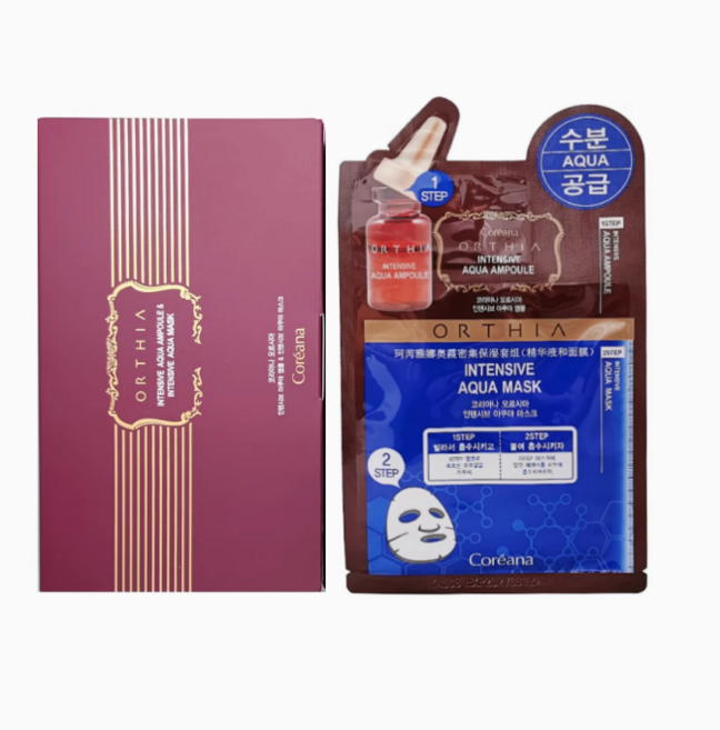 코리아나 퍼펙트 콜라겐 28데이즈 인텐시브 앰플 아쿠아 마스크팩, 10개입, 1개