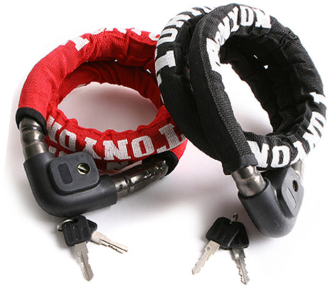 토니온 강철 체인 자물쇠 번호키 열쇠 자전거 오토바이 킥보드 도난방지, 블랙 1.5M, 1개