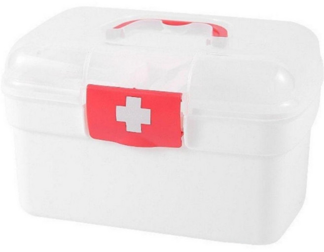 맨리브 구급 약상자 화이트, 1개