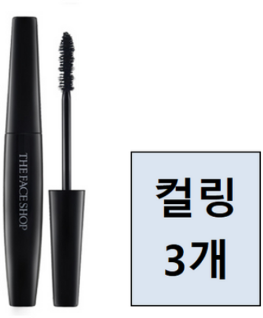 더페이스샵 프레시안 빅 마스카라, 01컬링, 3개